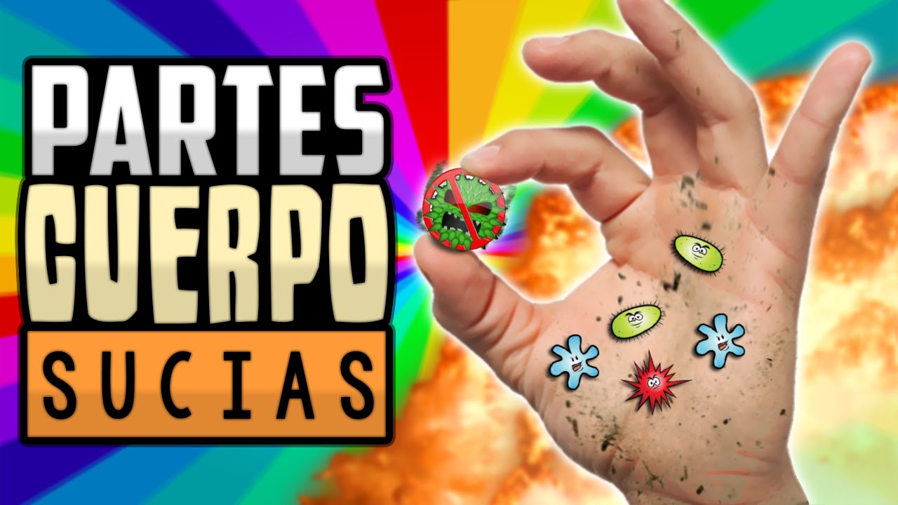 partes mas sucias del cuerpo humano