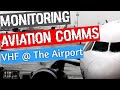 Monitoring VHF Airband Aviation Frequencies at the Airport