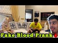 Fake Blood Prank on Mom😱!
