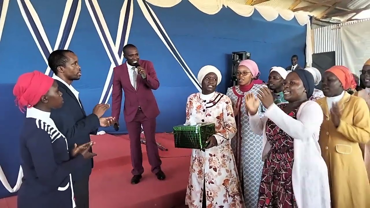 Women Welcoming Mr & Mrs Mumanyi to Malindi