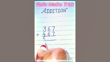 Vedic Maths Addition Trick Easy #shorts#vedic maths#Vedic#Maths#tricks