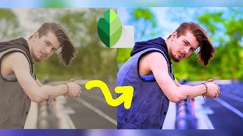 Snapseed Moody Blue Photo Editing ||Snapseed photo Editing || Snapseed background colour change 2021