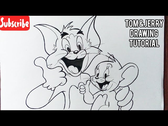 ArtStation - Tom and Jerry ProMarker Drawing