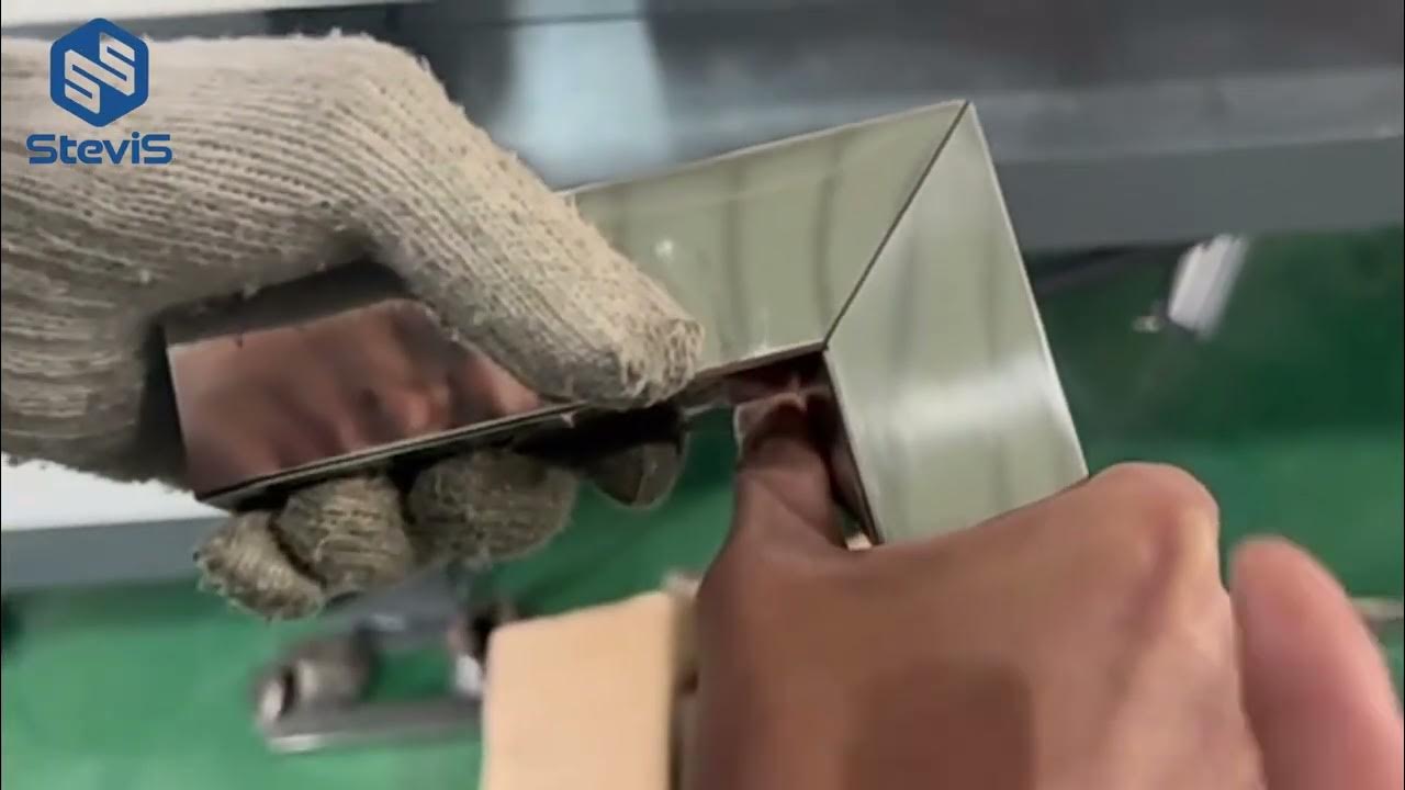 [SteviS Laser] Stainless steel square pipe laser cutting machine