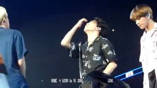 Fancam Bts - Fire 불타오르네 & Save Me At Kcon Ny 2016 York Jimin 지민 Focus