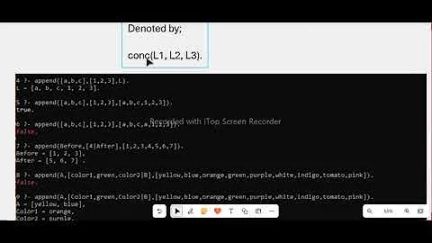List Operations in Prolog (Membership and Concatenation)