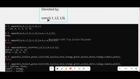 List Operations in Prolog (Membership and Concatenation)