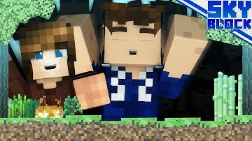 GEZELLIG DRUK!! - Minecraft Skyblock met Eva #28