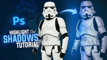How to Add Dramatic Highlights and Shadows in Photoshop! Higlights And Shadows Tutorial