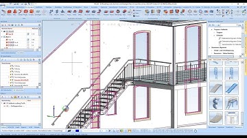 HiCAD 2022 | SP1: Handrails with wall mounting