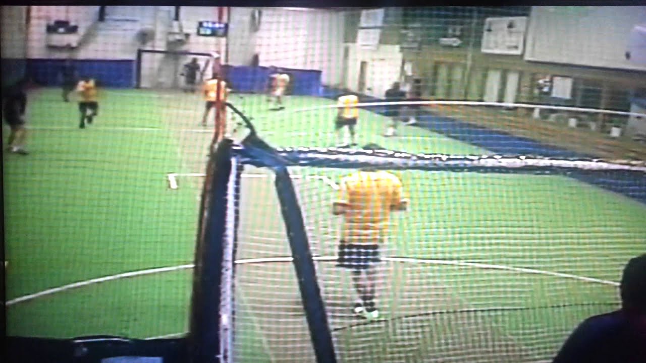 crazy indoor soccer goal YouTube