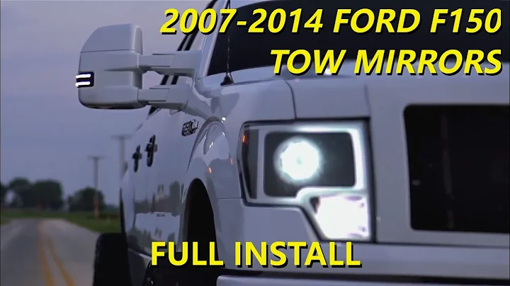 Full Tow Mirror Install: (2007-2014) Ford F150 Tow Mirrors - Boost Auto Parts
