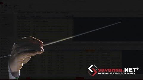 Savanna.NET® WES conducts your warehouse