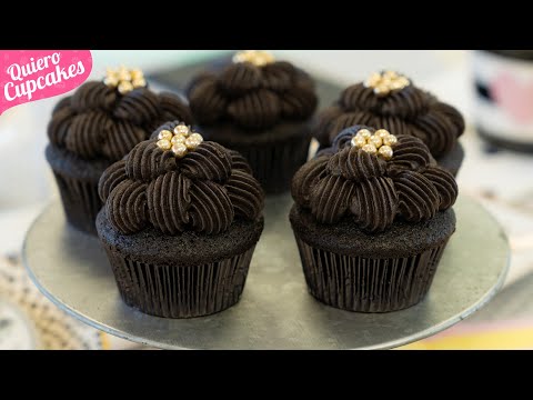 CUPCAKES EXTRA NEGROS | SIN COLORANTE | QUIERO CUPCAKES | Quiero Cupcakes!