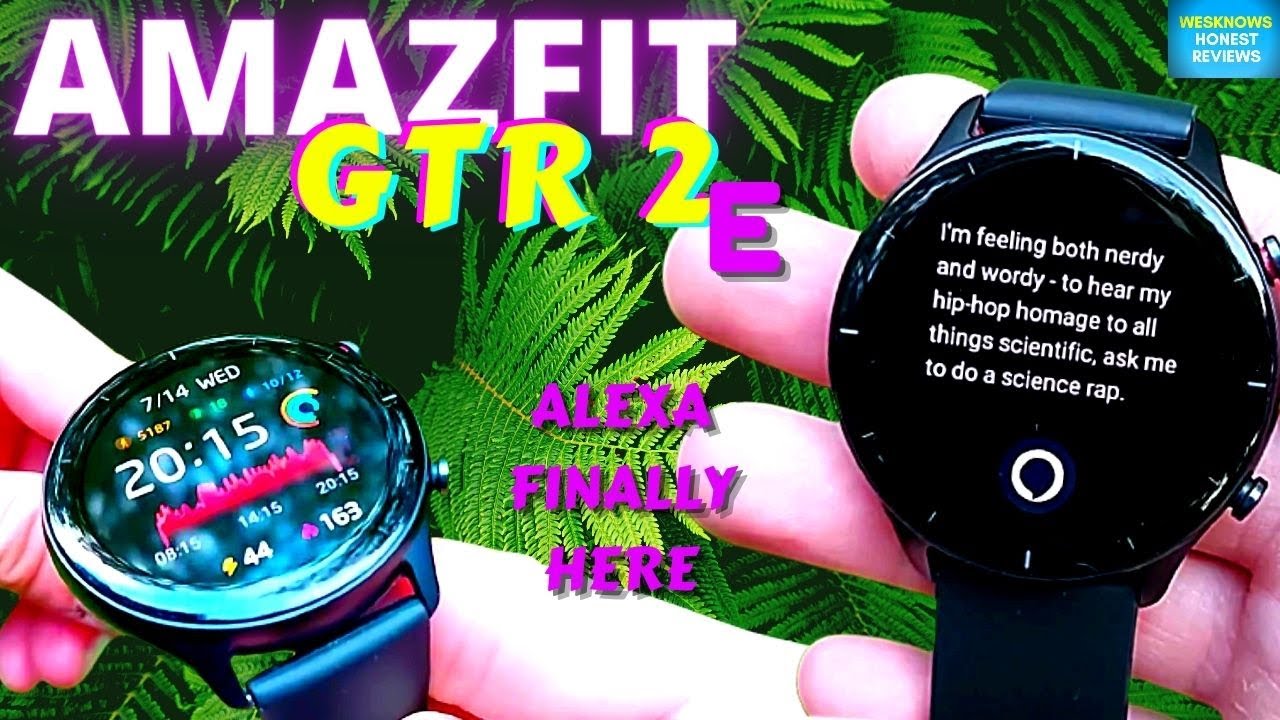 Finally Alexa Update on AMAZFIT GTR 2e Review & Test | Best Budget  Smartwatch 2021 - YouTube
