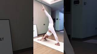 Yoga Challenge | Stunning Split &amp; Handstand for Flexibility and Balance #Yoga #Splits #Handstand