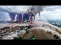 Top 40 minutes of natural disasters caught on camera. Most hurricane in history