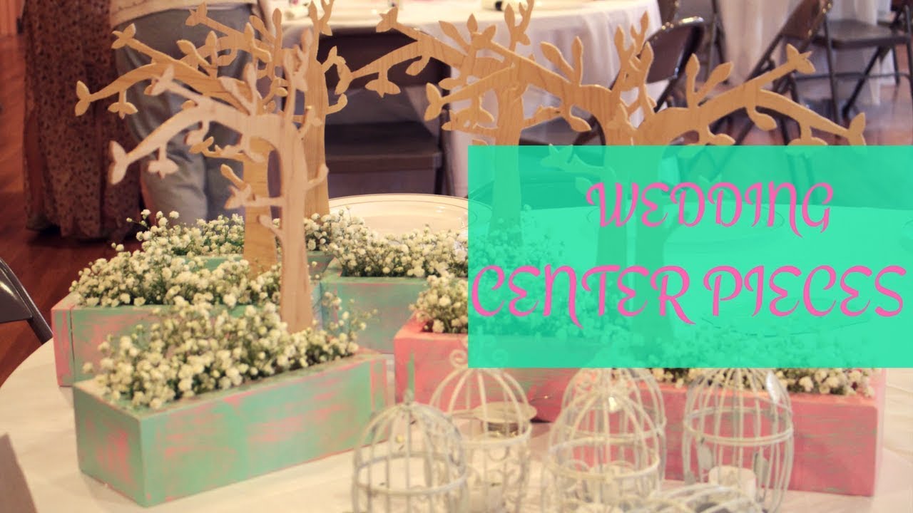 Unique Hand Made Wedding Center Pieces WEDDING SERIES PT 1