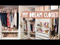 BUILDING MY CUSTOM IKEA PAX CLOSET - organize with me | Sarah Brithinee