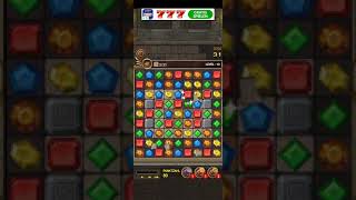 Jewels Temple-Quest 💎 Level 10 ⭐⭐⭐ - 2021 Match 3 Game no Booster 👑 Android Gameplay ✅ screenshot 3