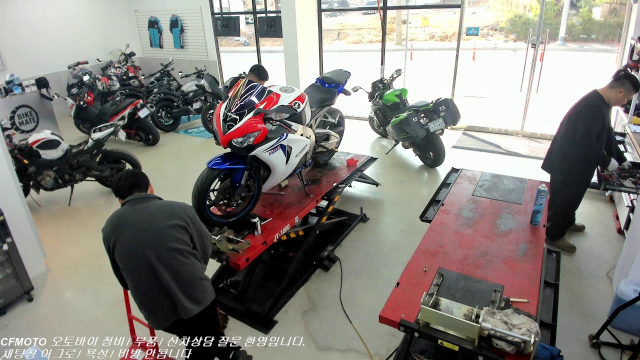CFMOTO충남 신차 정비 일상