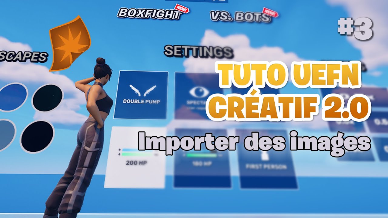 Ajouter des Images Personnalisées sur ta Map Fortnite (Tutoriel UEFN / Créatif 2.0)