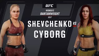 EA Sports UFC 3 Cris Cyborg Vs Valentina Shevchenko