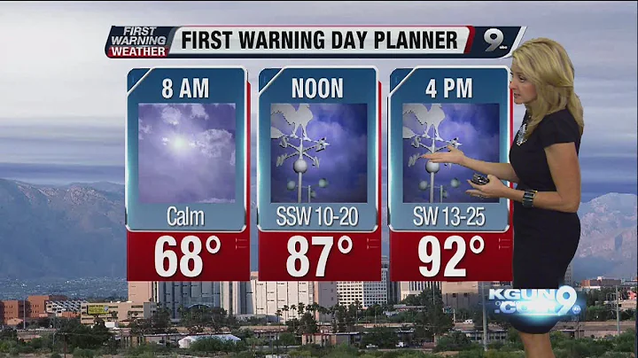 First Warning Weather with Meteorologist April Mad...