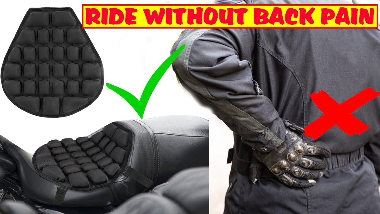 video Motorcycle Seat Cover Air Pad