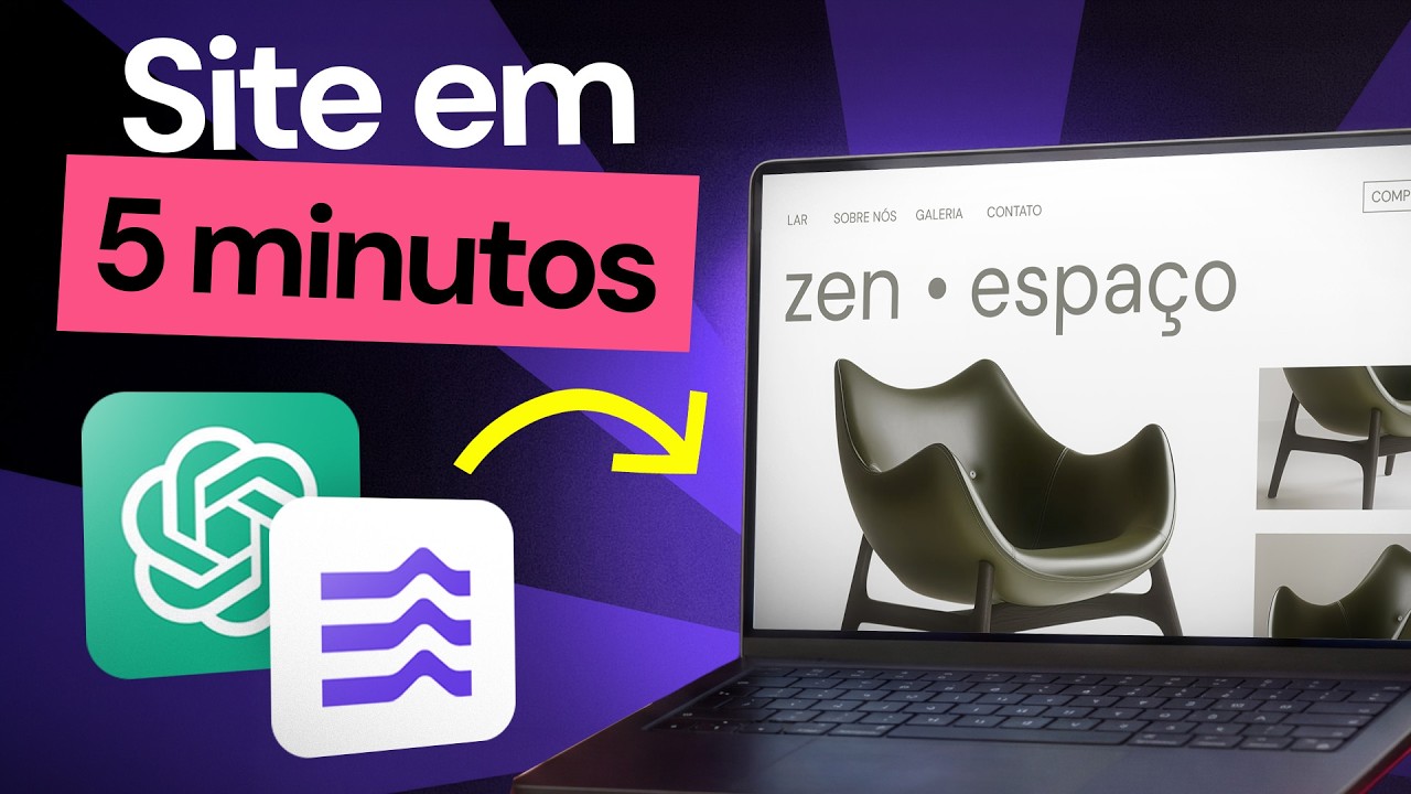 Criando um Site com o ChatGPT em MINUTOS 🤯🤖 - YouTube
