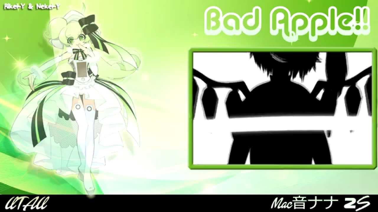 UTAU] Macne Nana 2S - Bad Apple!! (HD) - YouTube