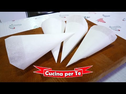 Sac à poche fai da te - Tutorial - Scuola di Cucina