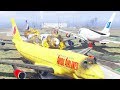Aviation Disaster 🔥 Giant Planes  Collided On The Runway | GTA 5
