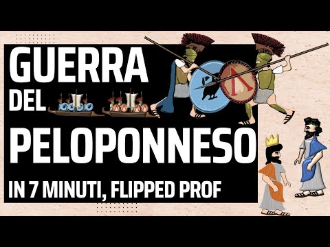 La Guerra del Peloponneso in 7 minuti