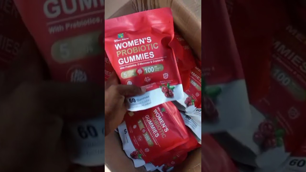 Women's Probiotic Gummies 5 Billion Cfus Per Serving