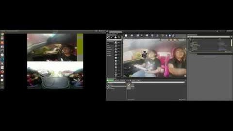 Computer Vision AI looking around 360 Video Capture
