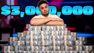 I played the WPT Championship for my first ever poker tournament in Vegas!
