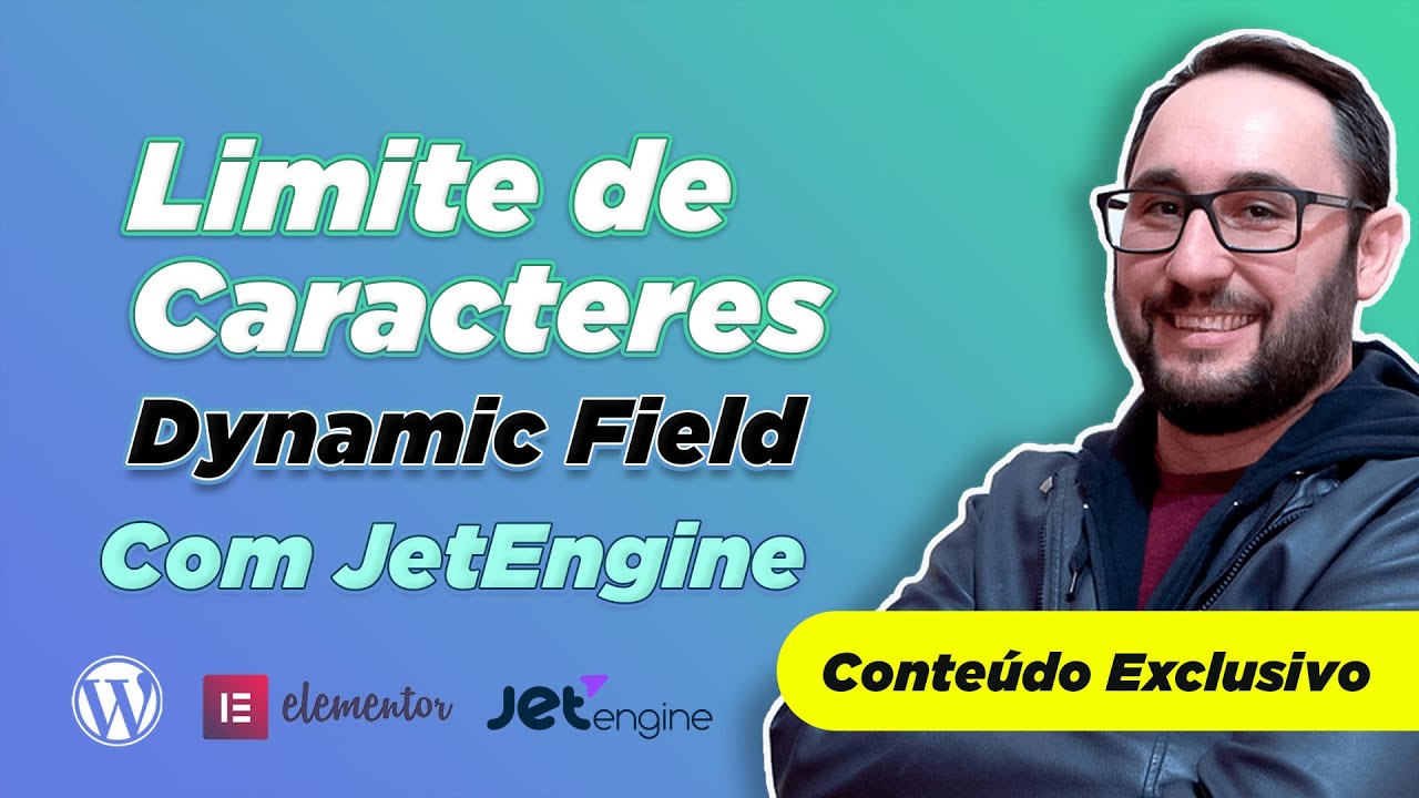 Como Limitar Caracteres de Texto com Dynamic Field no JetEngine - YouTube
