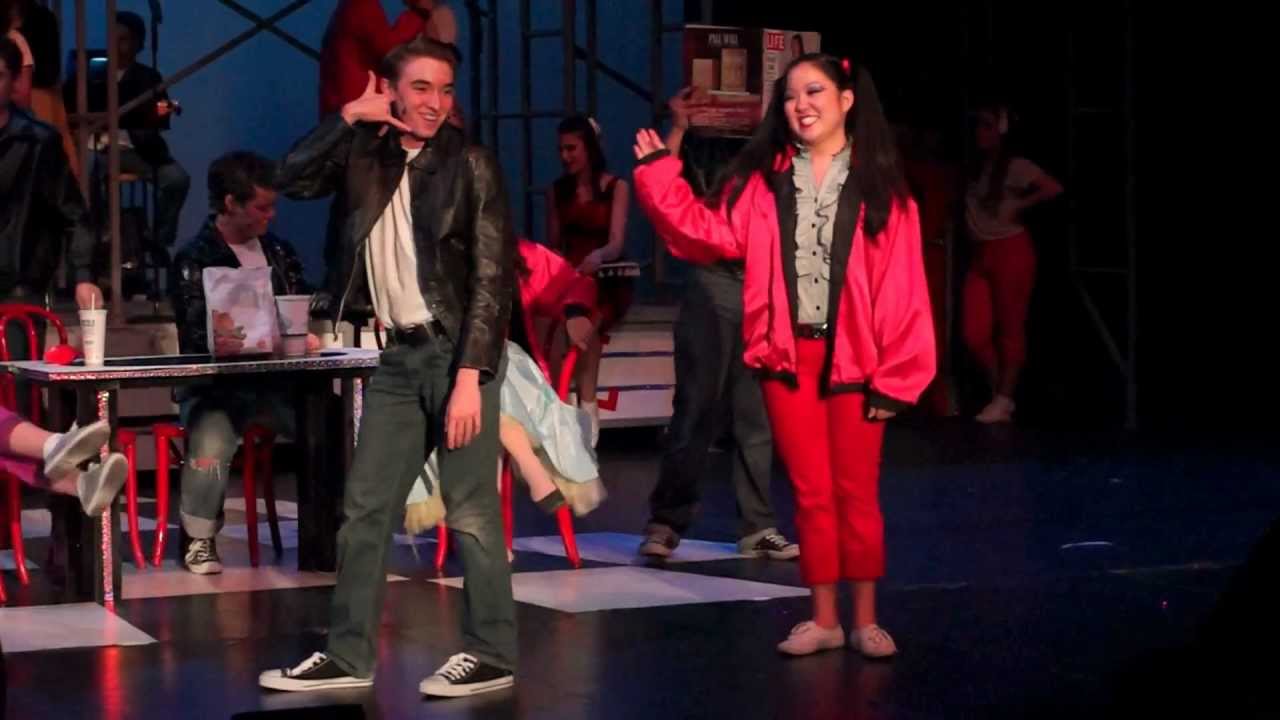 BOHS 2012 - Grease - Mooning - Daniel Dwyer and Amy Czerwinski