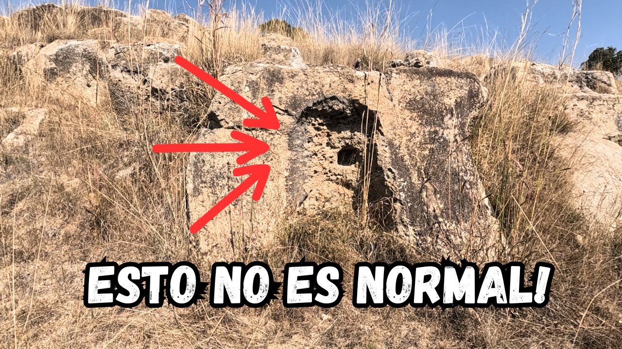 ESTO NO DEBERIA EXISTIR. Descubrí algo tallado en la roca