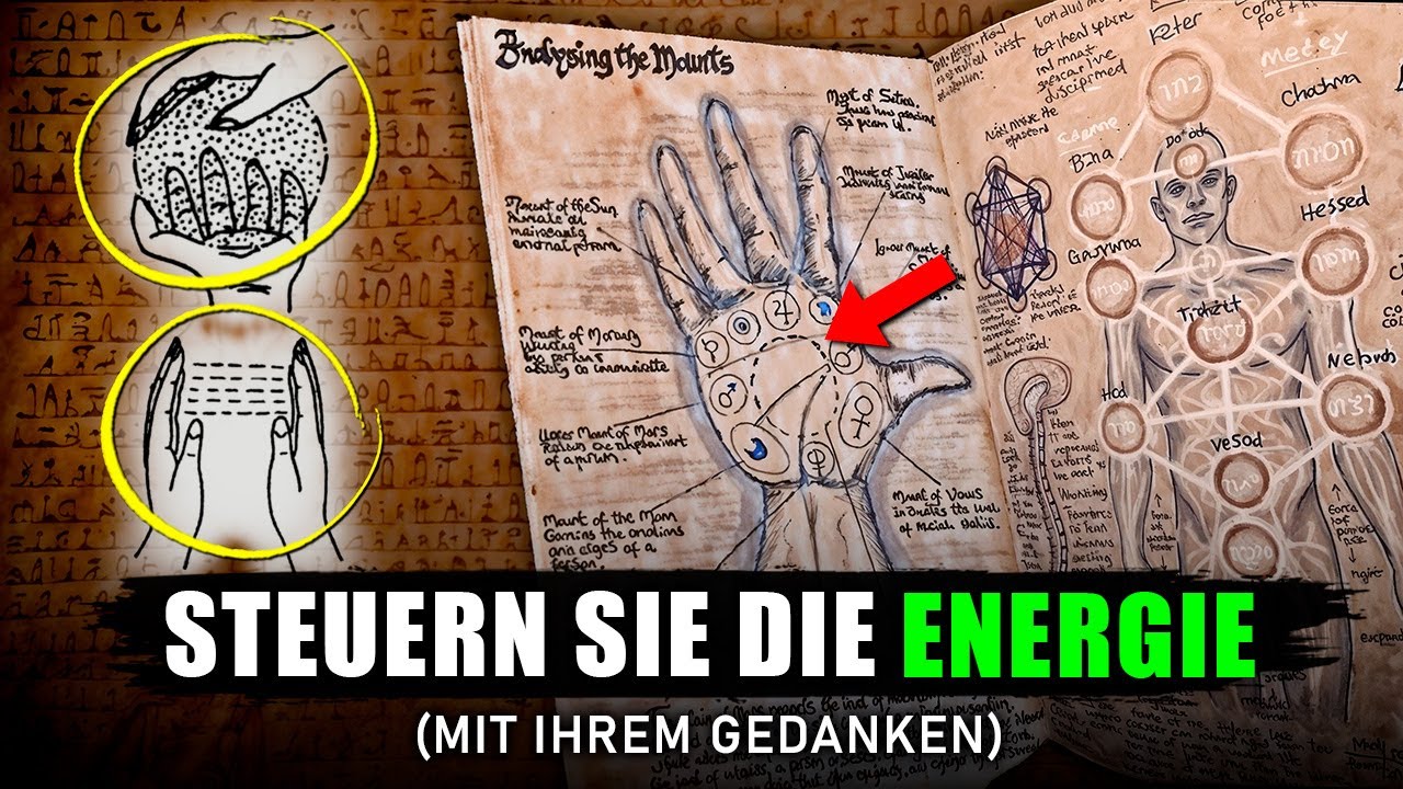 (verborgenes Wissen) - Wie man das ENERGIEFELD mental kontrolliert...