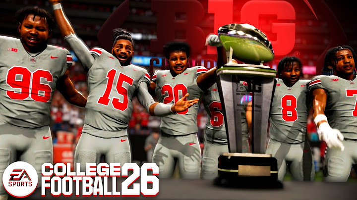 CAN WE SURVIVE THIS INTENSE BIG 10 CHAMPIONSHIP GAME!? - College Football 26 Road To Glory