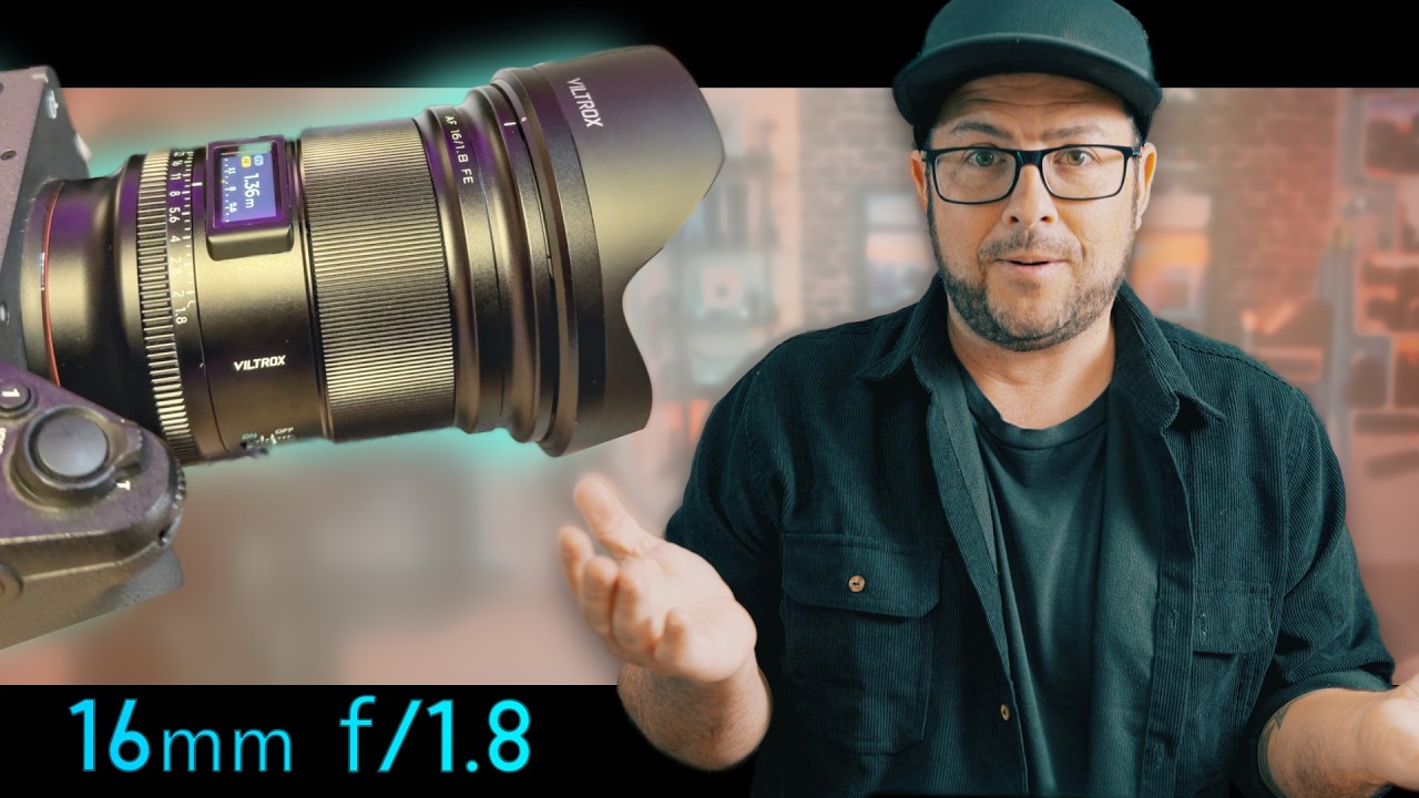 My NEW Favorite Lens! Viltrox 16mm f/1.8... Sharp Focus + Background Blur