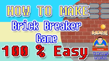 100% easy | Scratch 3.0 Tutorial: How to Make a Brick Breaker Game | #ScratchTutorial No.14