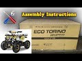 Mini Quad 1000W 48V Unboxing - Full Assembly Instructions - Torino from Nitro Motors