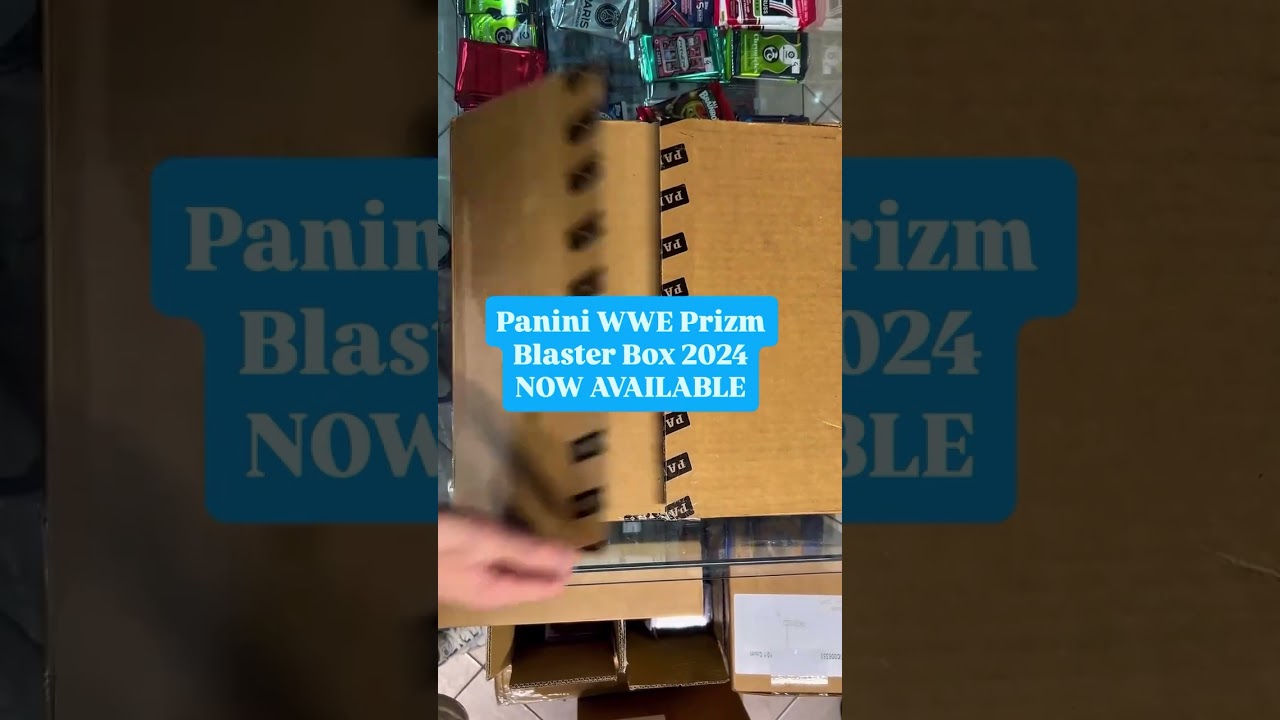 Panini WWE Prizm Blaster Box 2024 ! Available Online & In-Store at !!!! 