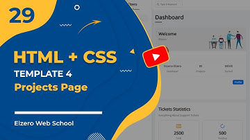 [Arabic] HTML & CSS Template Four 2022 #29 - Projects Page