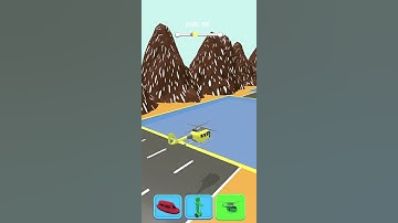 Car shape funny transfor game level 188 #trending #gameplay #shortsviral