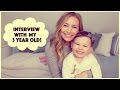 Interview with My Three Year Old! | Anna Saccone