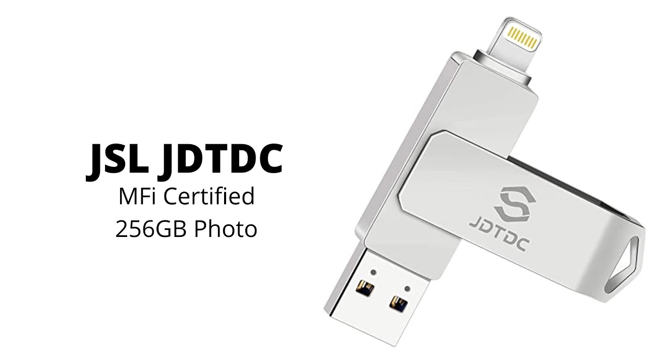 JSL JDTDC MFi Certified 256GB Photo Stick for iPhone Storage IPhone JSL JDTDC MFi Certified 256GB Photo Stick for iPhone Storage IPhone